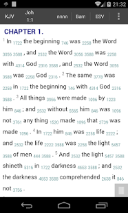 Screenshot of AndBible: Bible Study