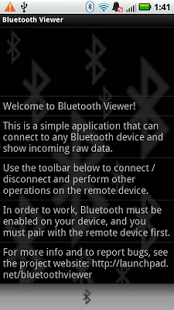 Screenshot of Bluetooth Viewer (LITE)