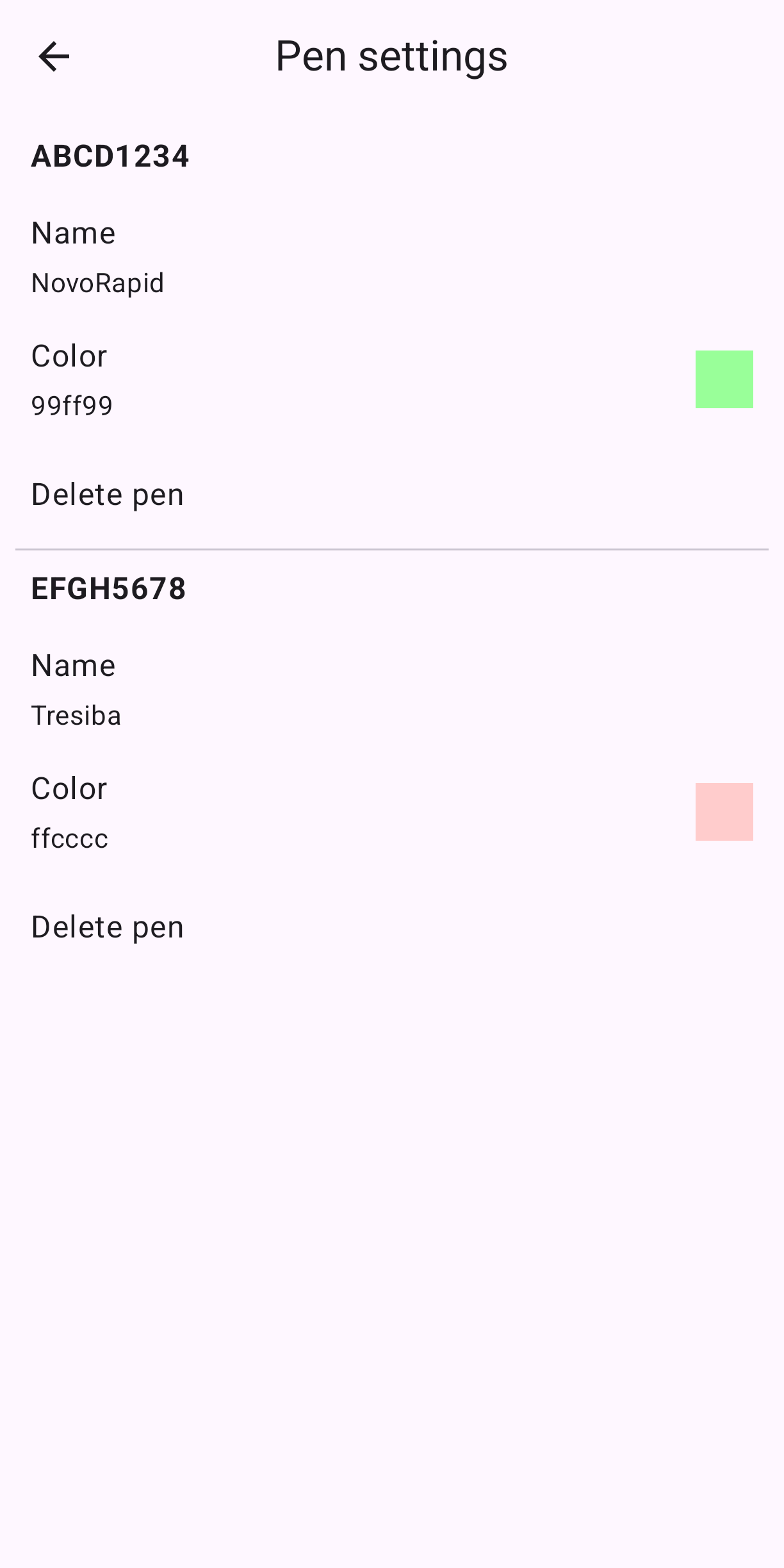 Screenshot of Nov Open Reader