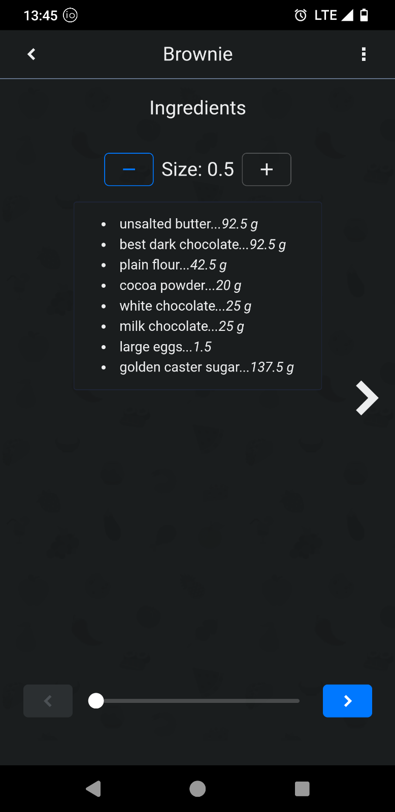 Screenshot of Twili Recipes