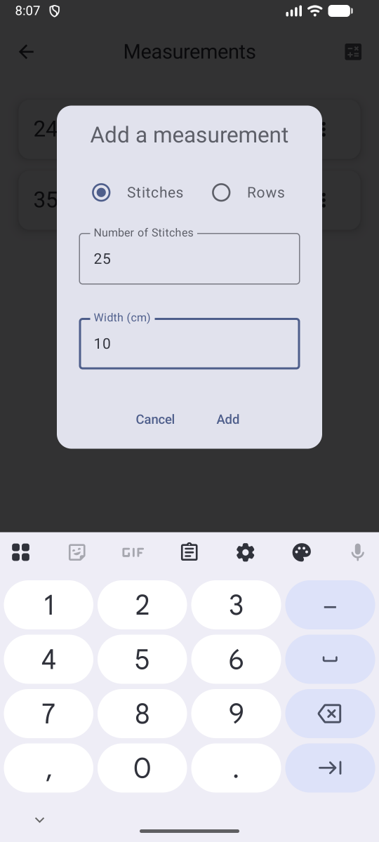 Screenshot of SwatchIt