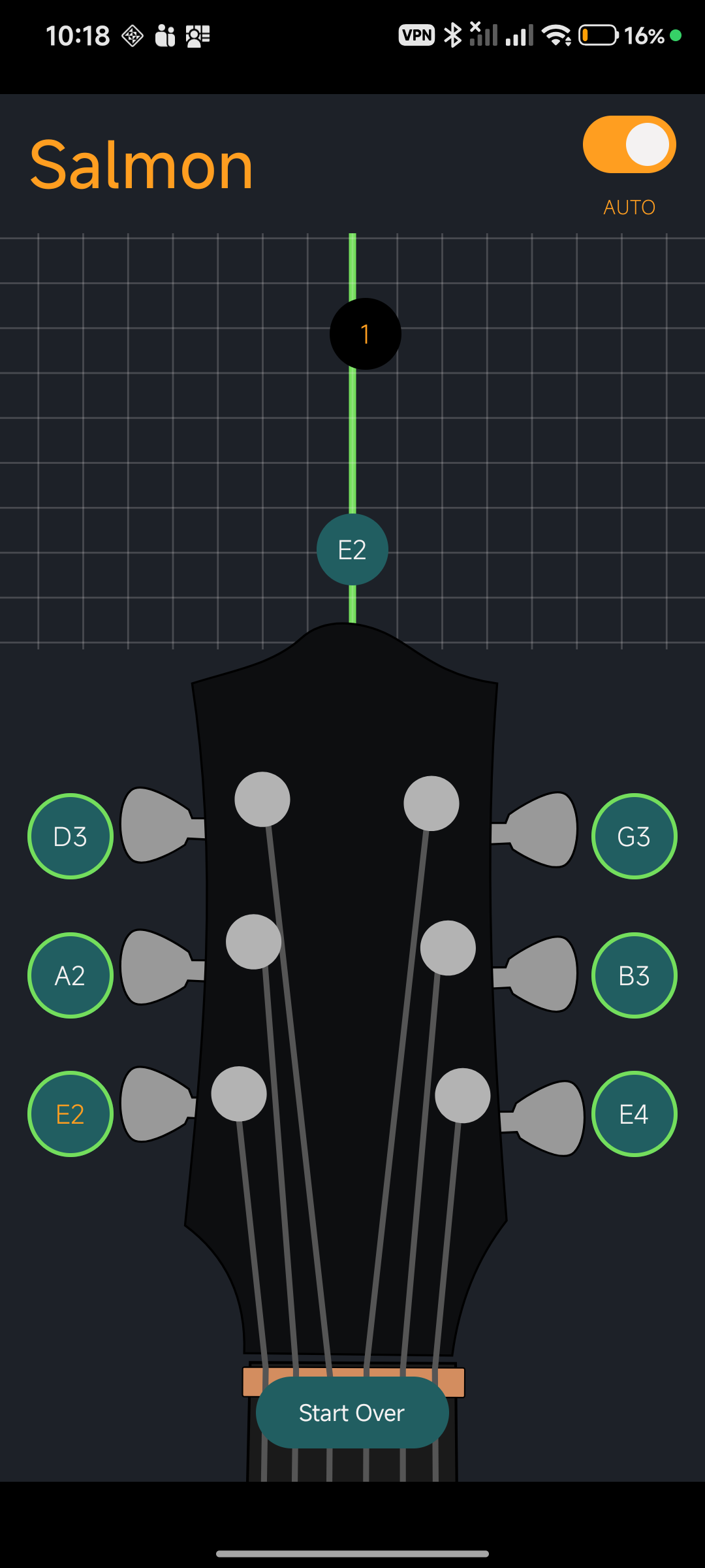 Screenshot of Salmon