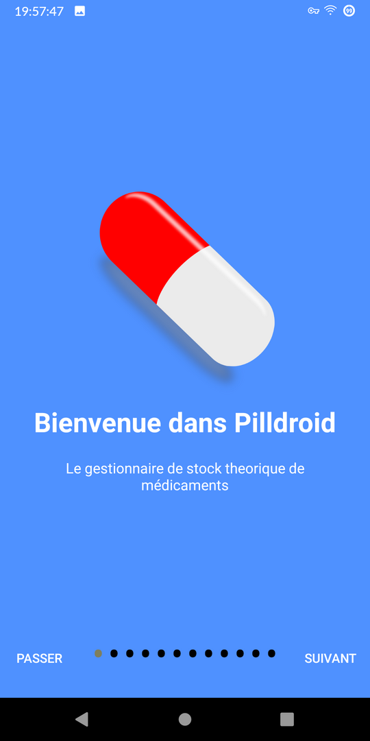 Screenshot of Pilldroid