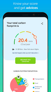 Screenshot of Warmd - Fight climate change