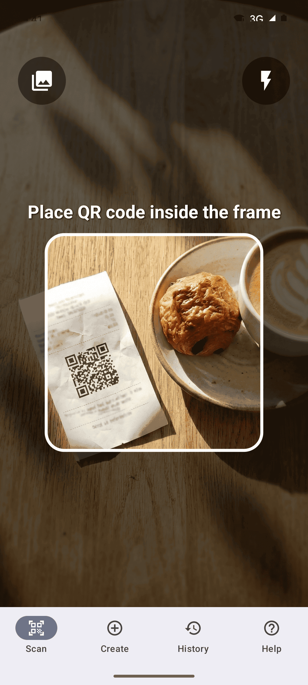 Screenshot of QRieux - QR Scanner