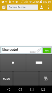 Screenshot of DotDash Keyboard