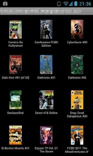 Screenshot of Comics Reader