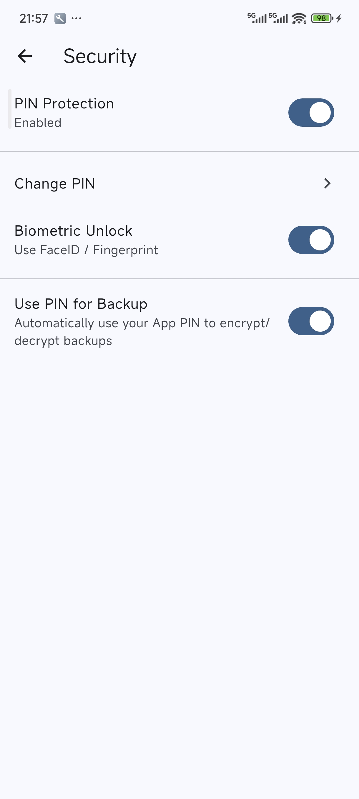 Screenshot of Flauth