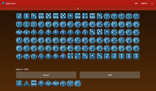 Screenshot of Easy Dice