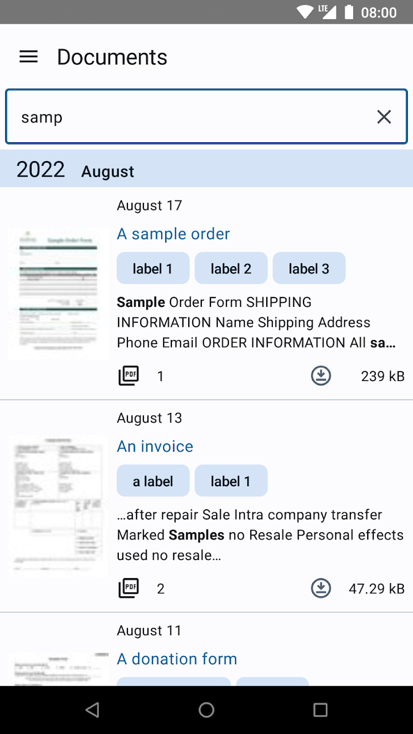 Screenshot of OpenPaperView