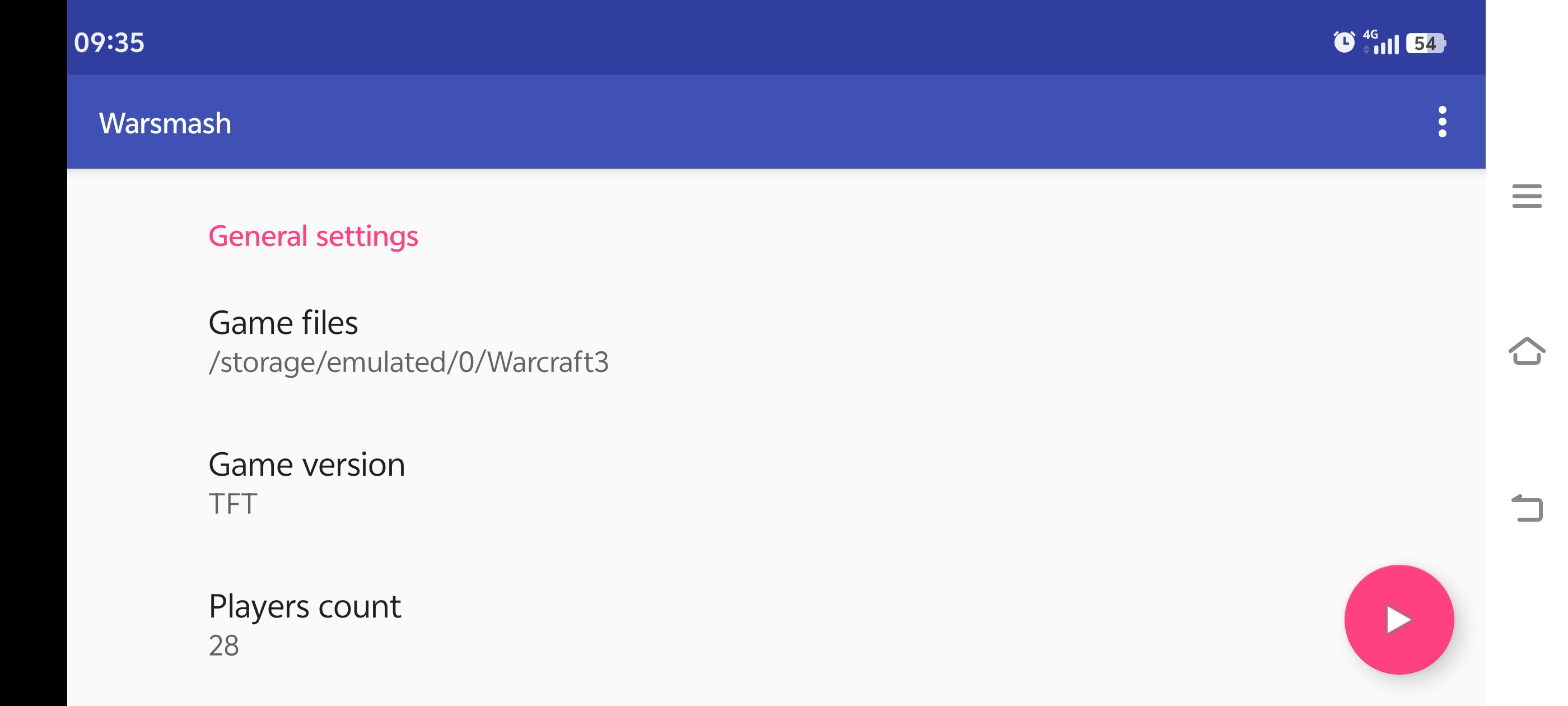 Screenshot of Warsmash