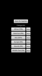 Screenshot of Quizz'n World Capitals