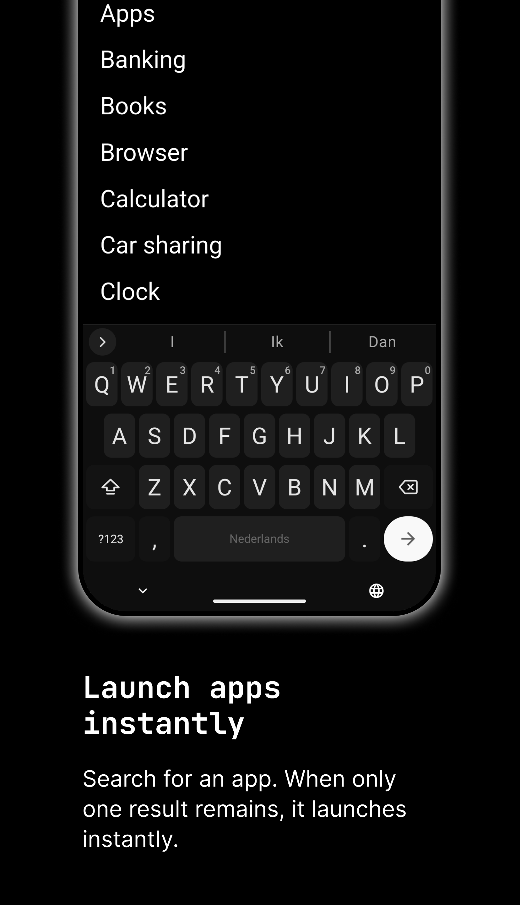 Screenshot of Last Launcher