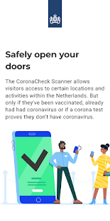 Screenshot of Scanner for CoronaCheck