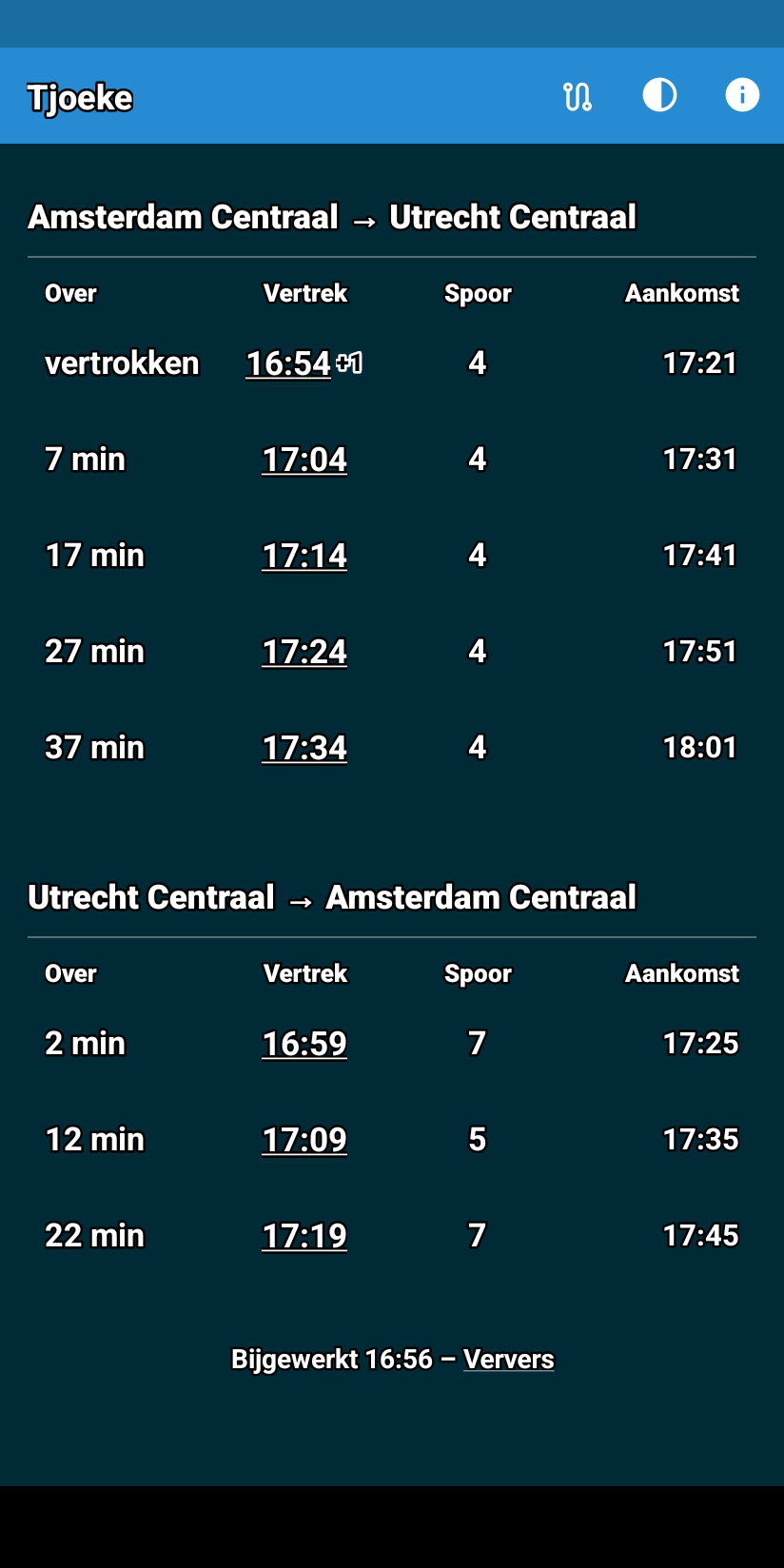 Screenshot of Tjoeke