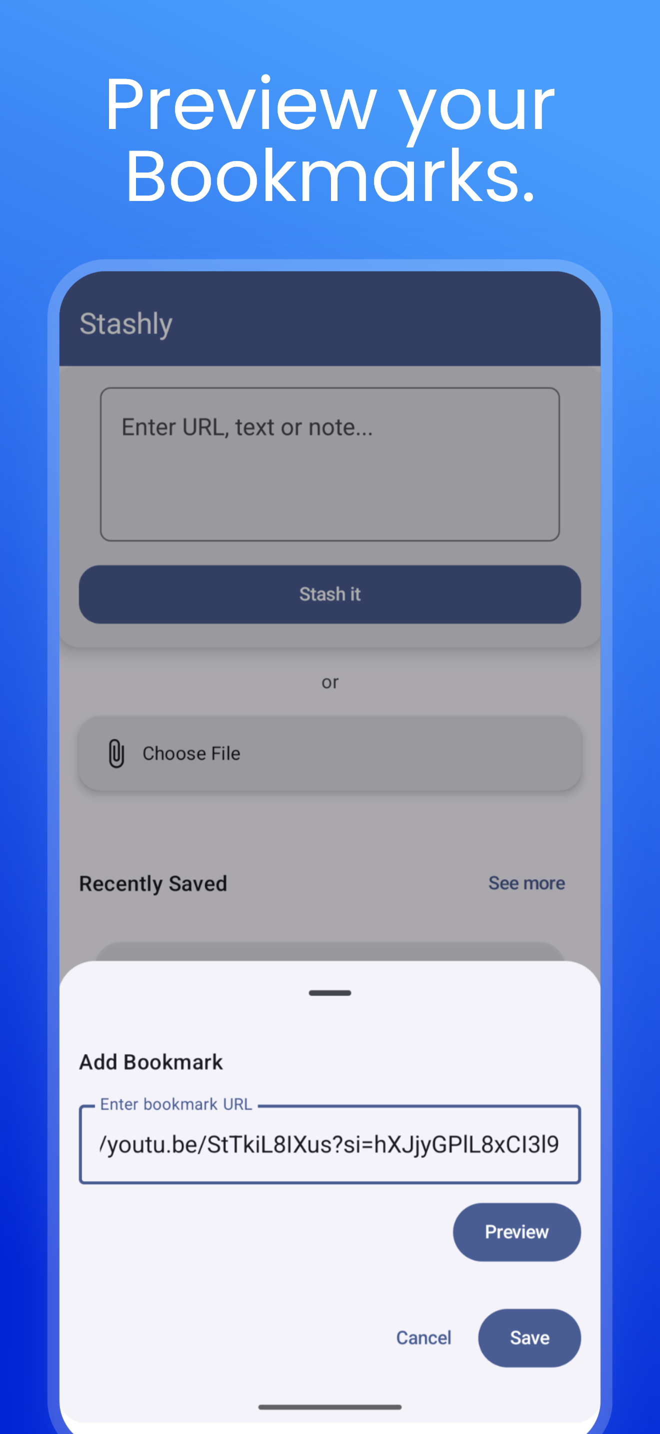 Screenshot of Stashly - Vault tool