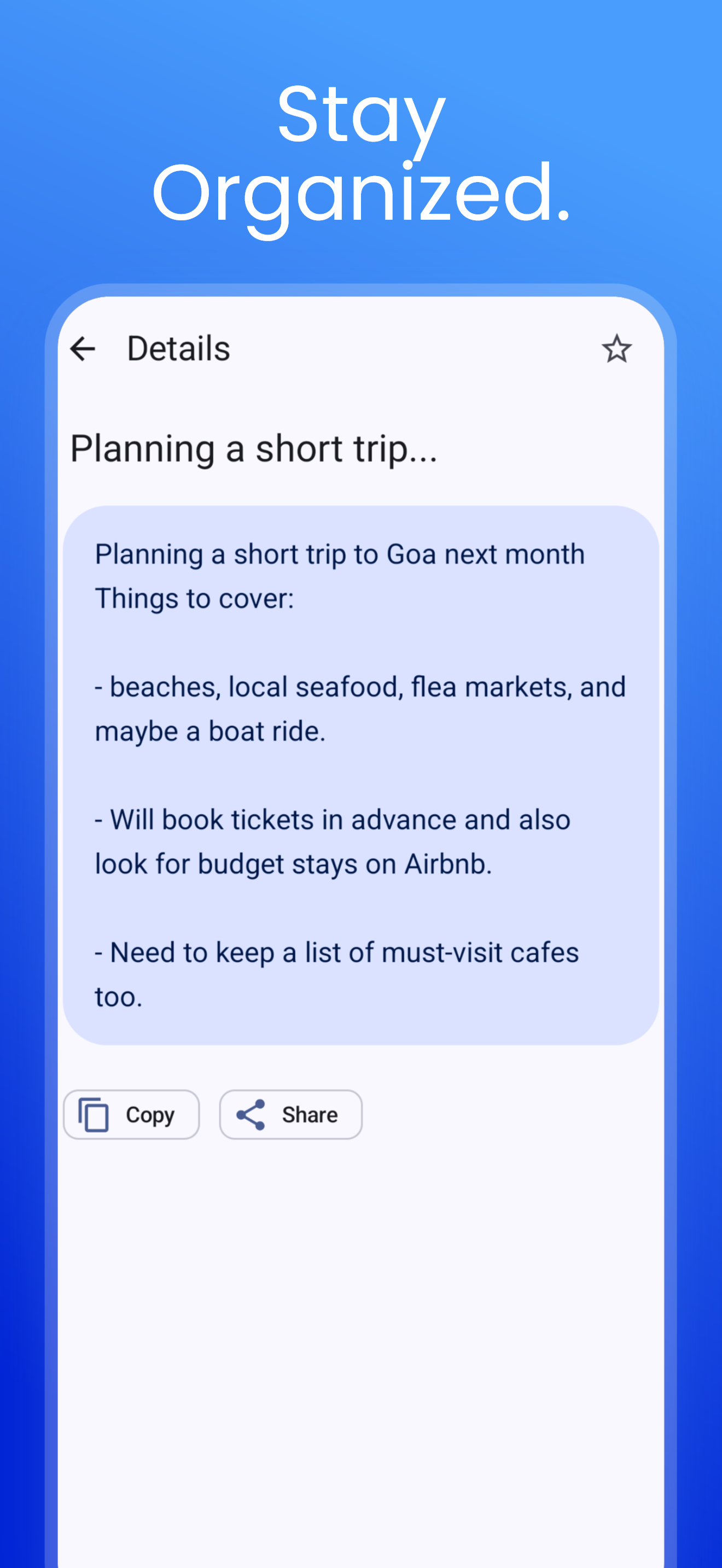 Screenshot of Stashly - Vault tool