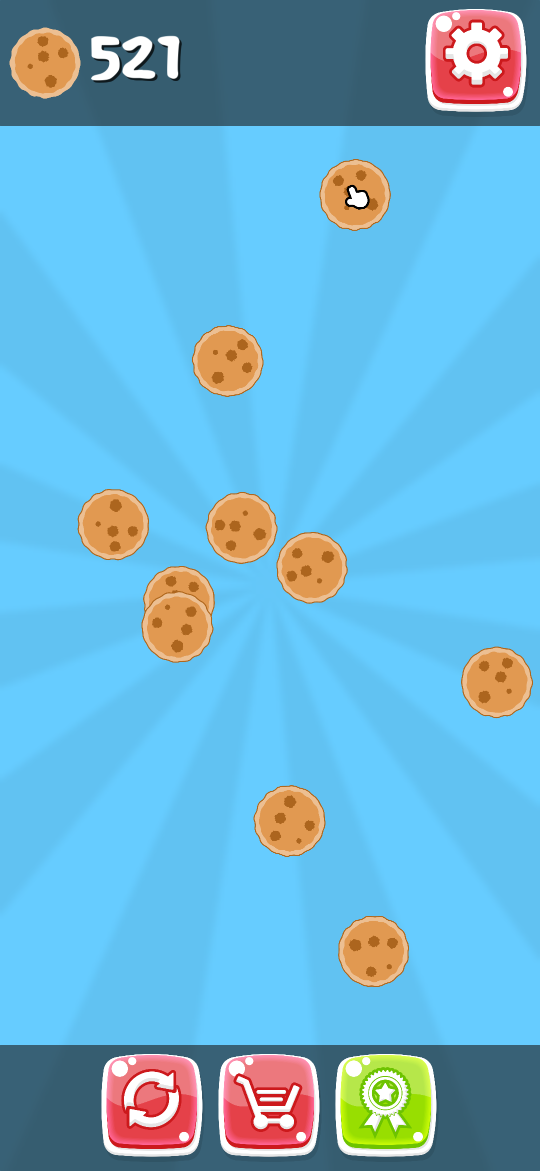 Screenshot of Collect the Cookies!