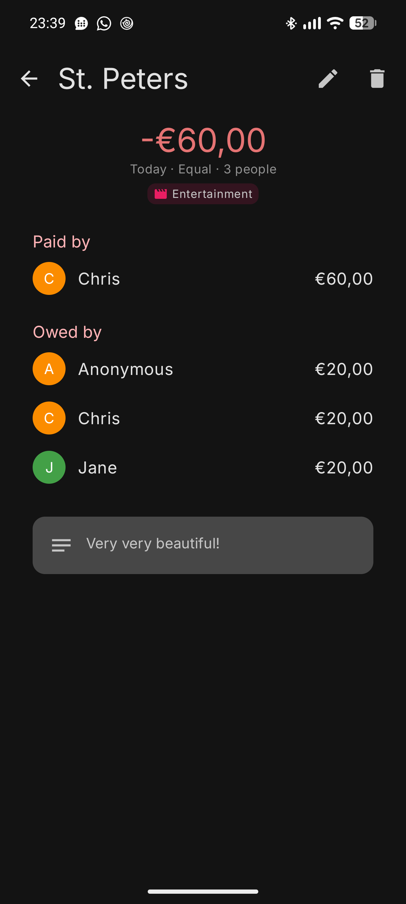 Screenshot of Quits