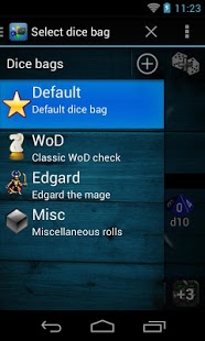 Screenshot of Quick Dice Roller