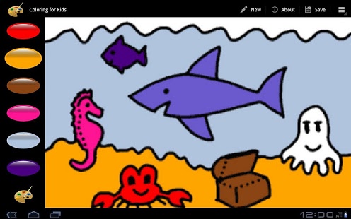 Screenshot of Coloring for Kids