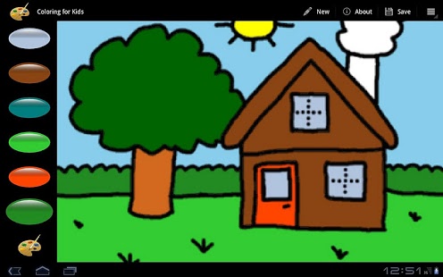 Screenshot of Coloring for Kids