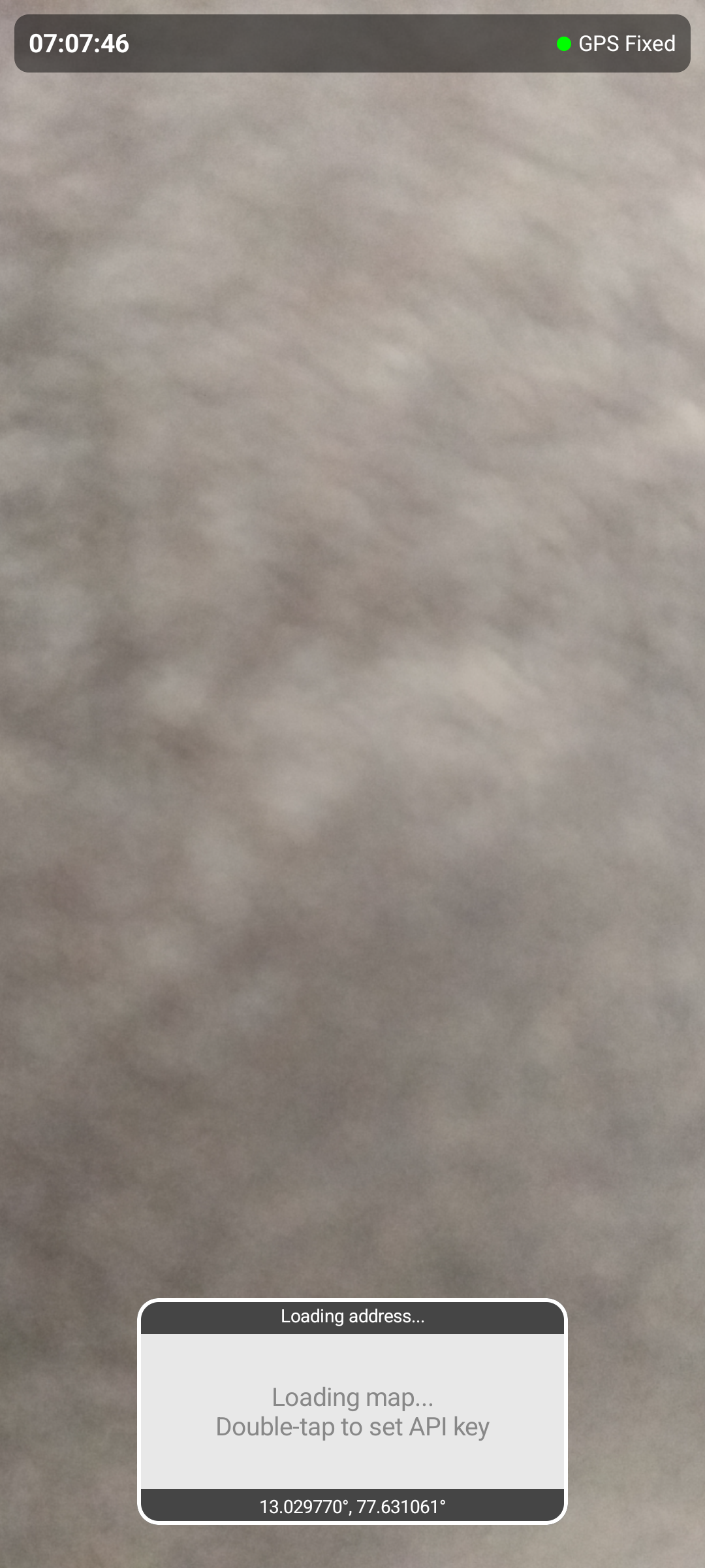 Screenshot of Geotag video camera