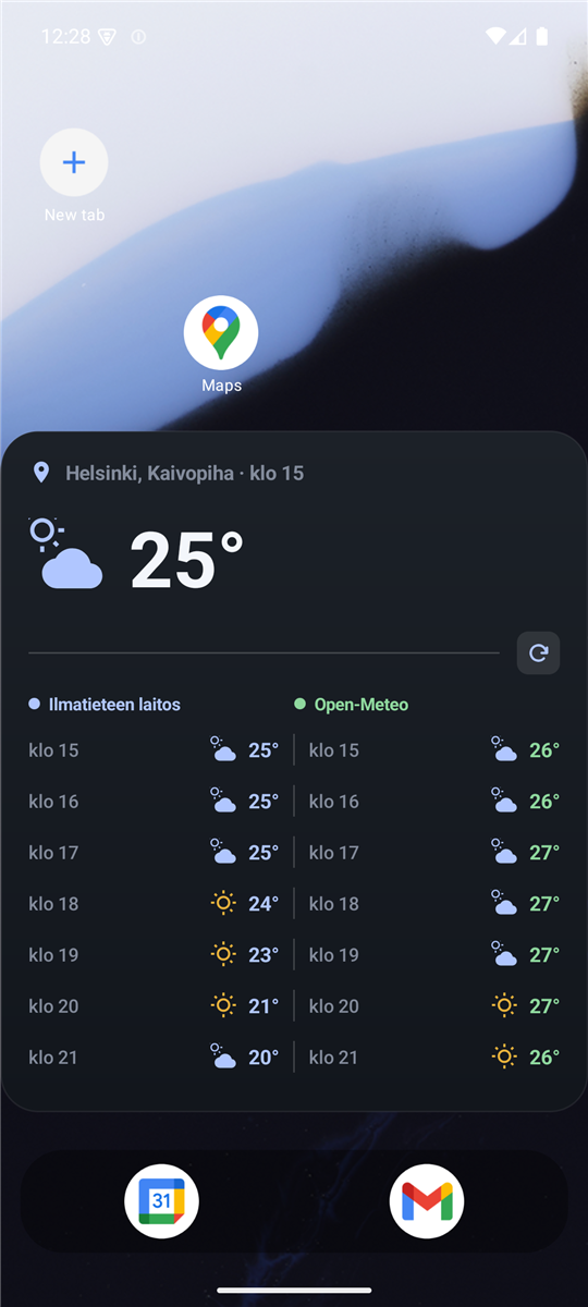 Screenshot of ARK-launcher