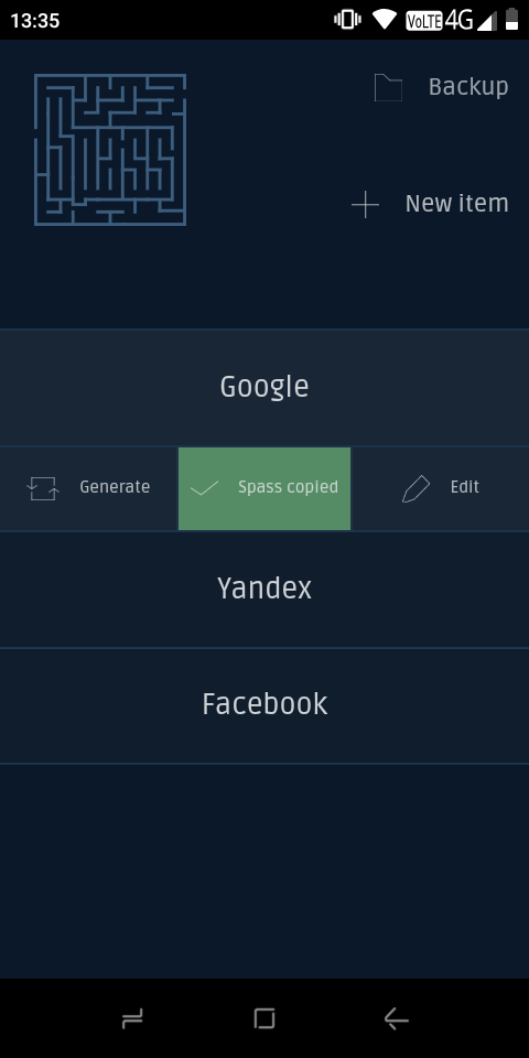 Screenshot of Spass