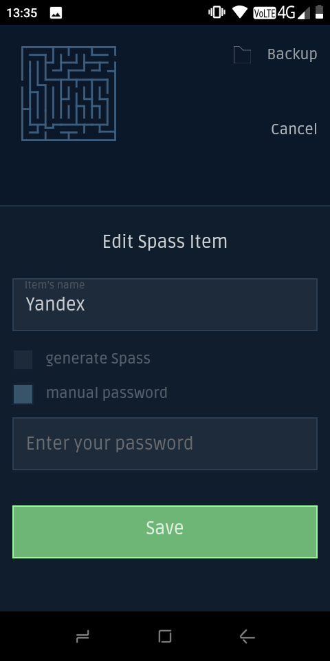 Screenshot of Spass