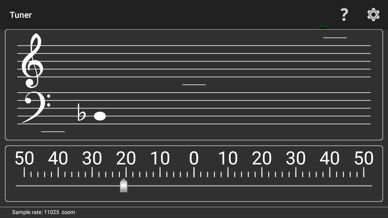 violin or mandolin tuner accurate pitch