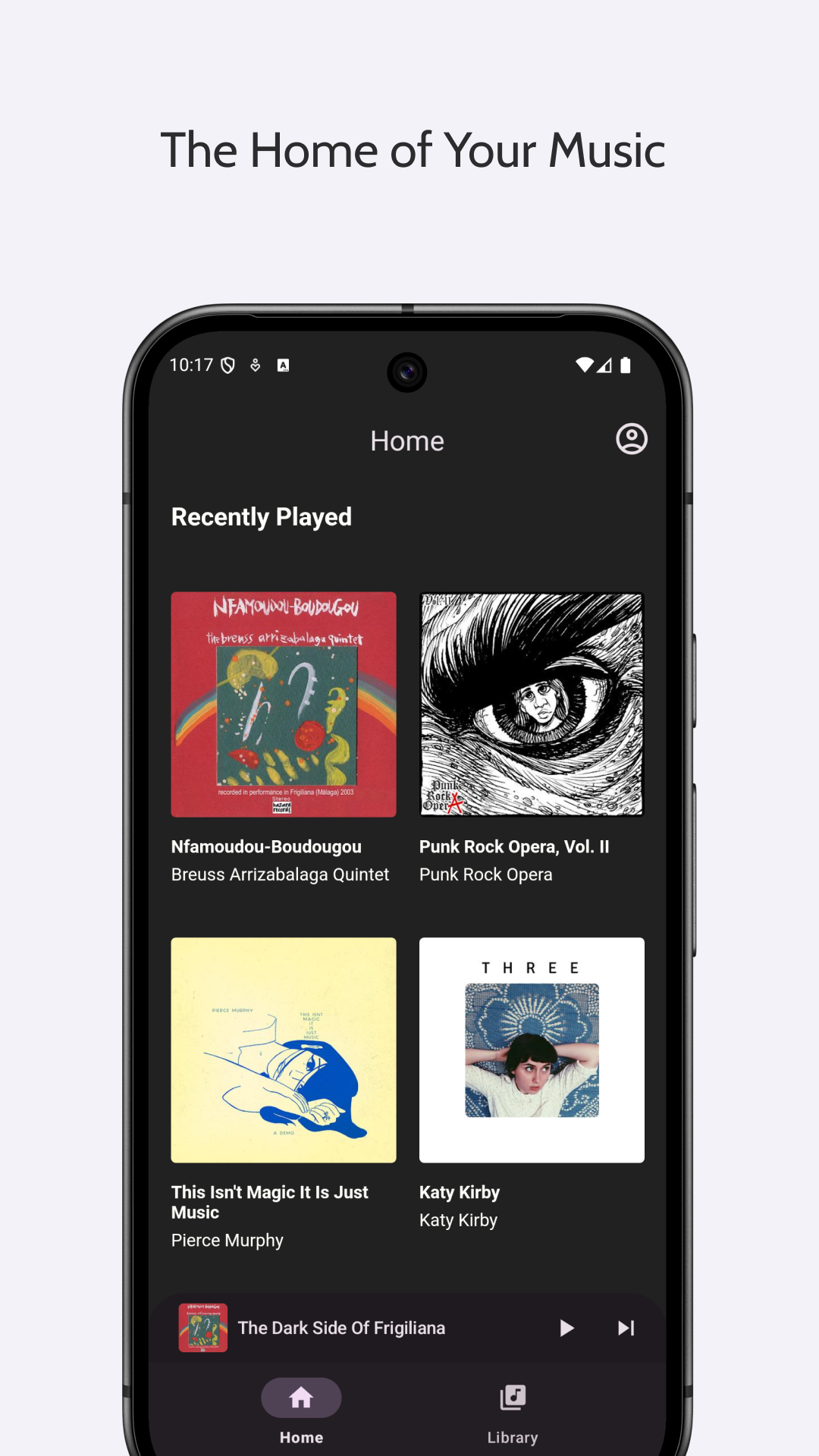Screenshot of BlackCandy