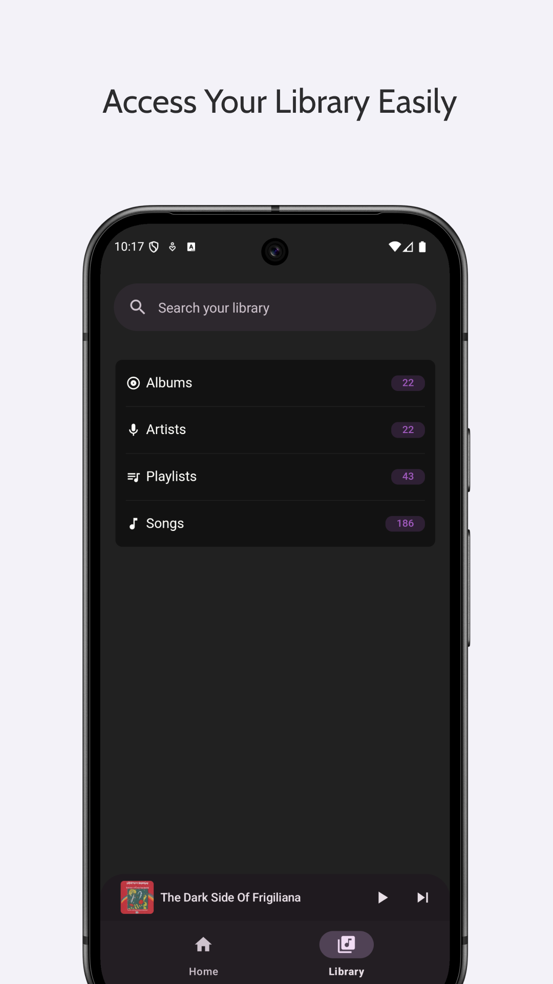 Screenshot of BlackCandy