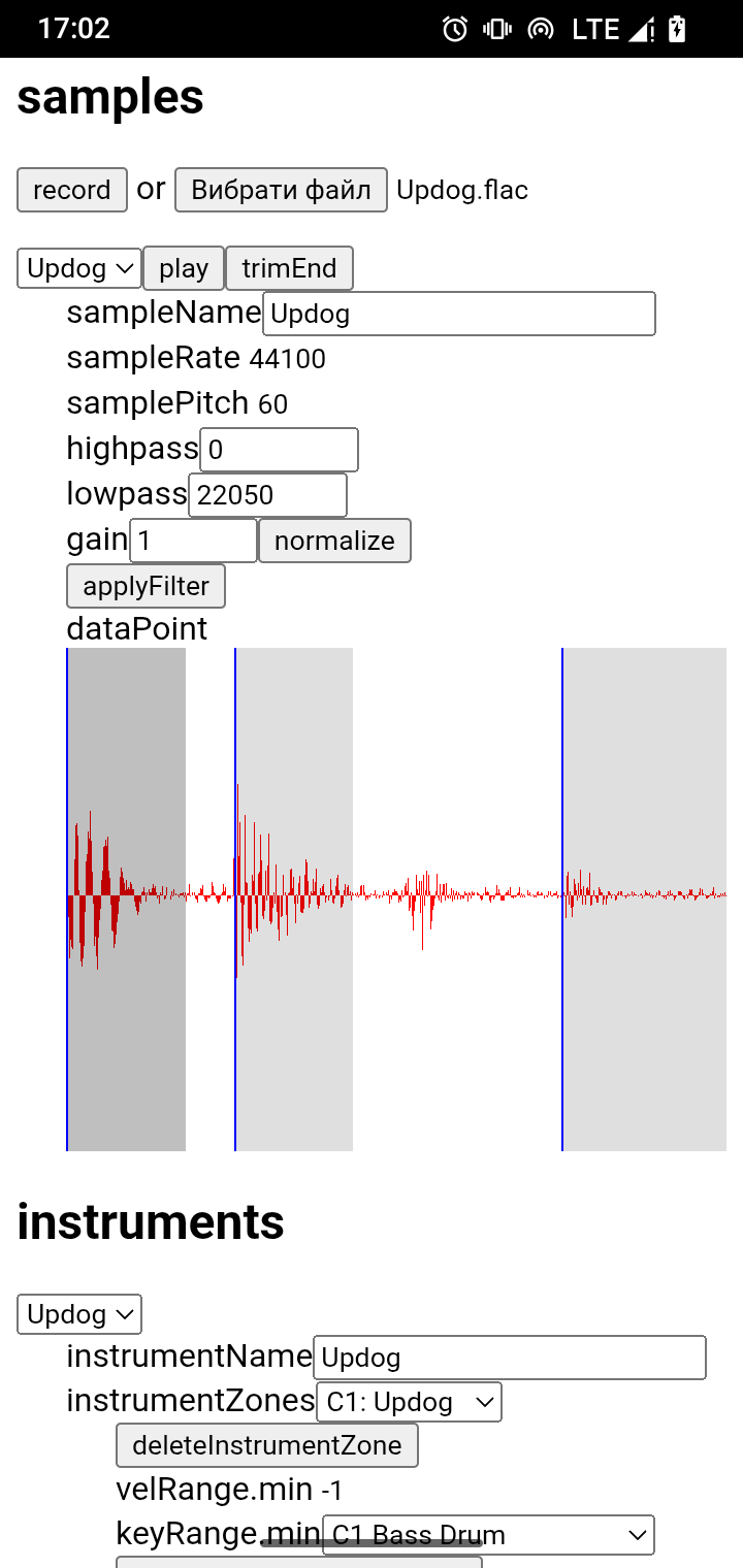 Screenshot of Sapfir