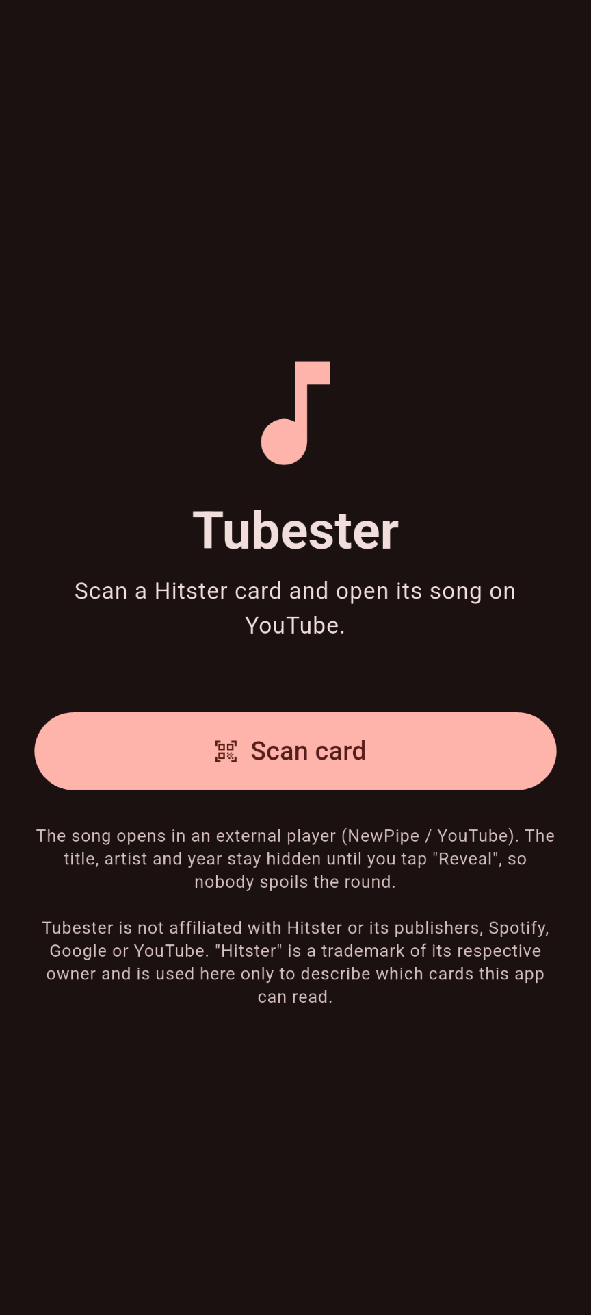 Screenshot of Tubester