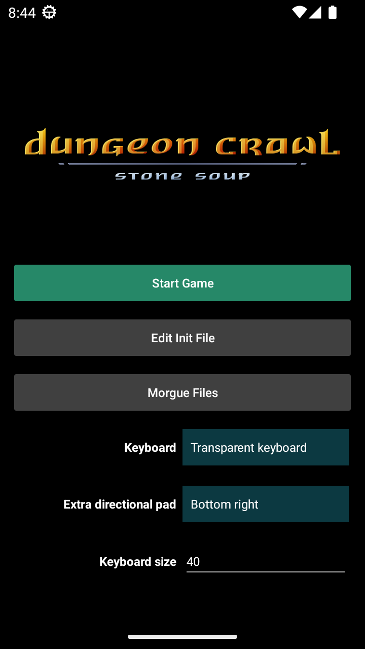 Screenshot of Dungeon Crawl Stone Soup