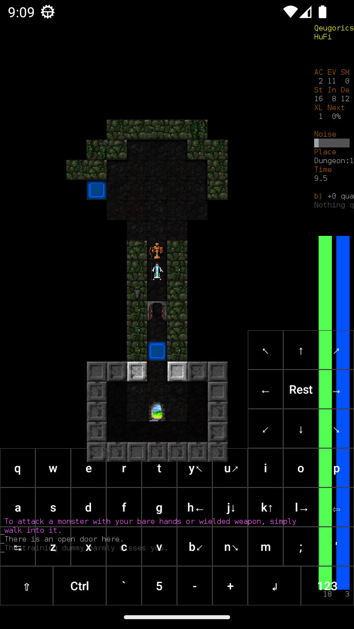 Screenshot of Dungeon Crawl Stone Soup