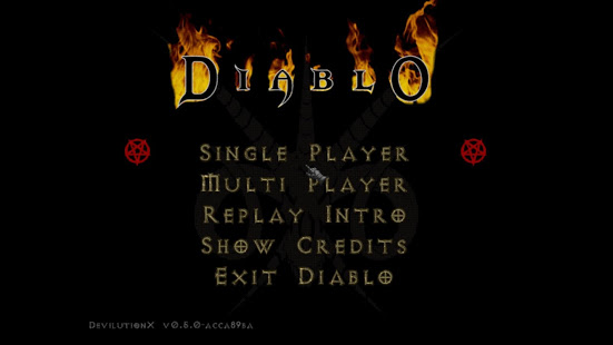 Screenshot of DevilutionX