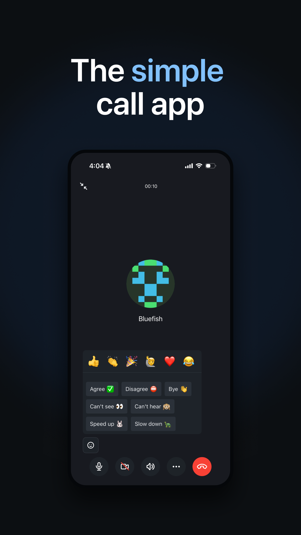 Screenshot of Quicall