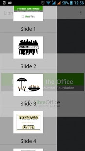 Screenshot of LibreOffice Viewer