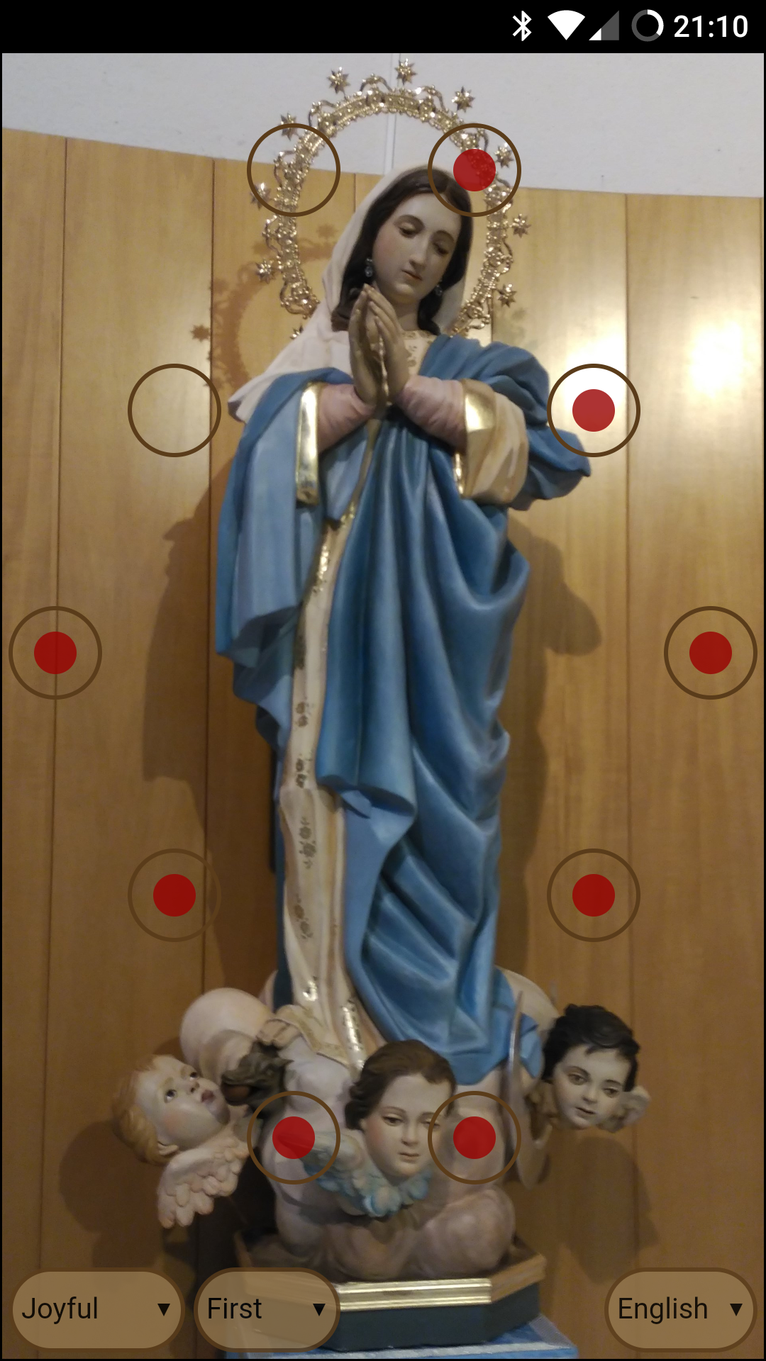 Screenshot of Rosary