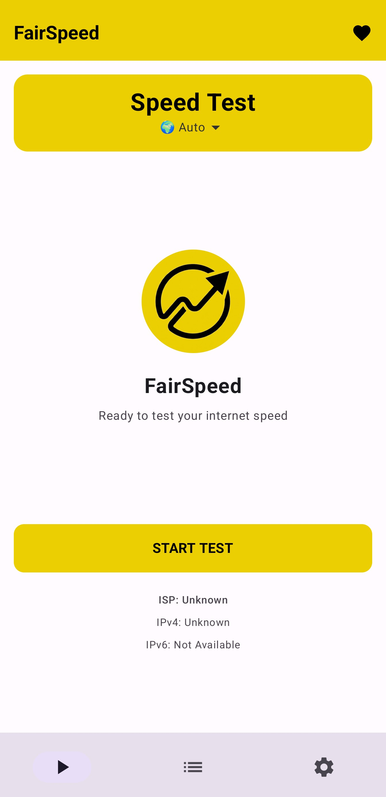 Screenshot of FairSpeed - Speed Tester