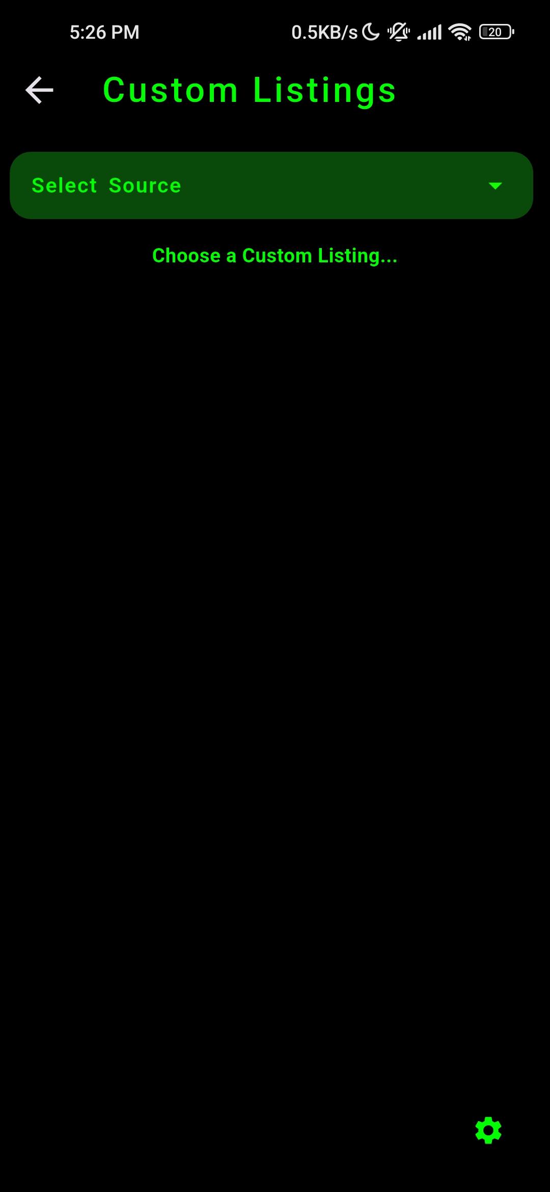 Screenshot of Torrents Digger