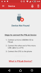 Screenshot of PSLab