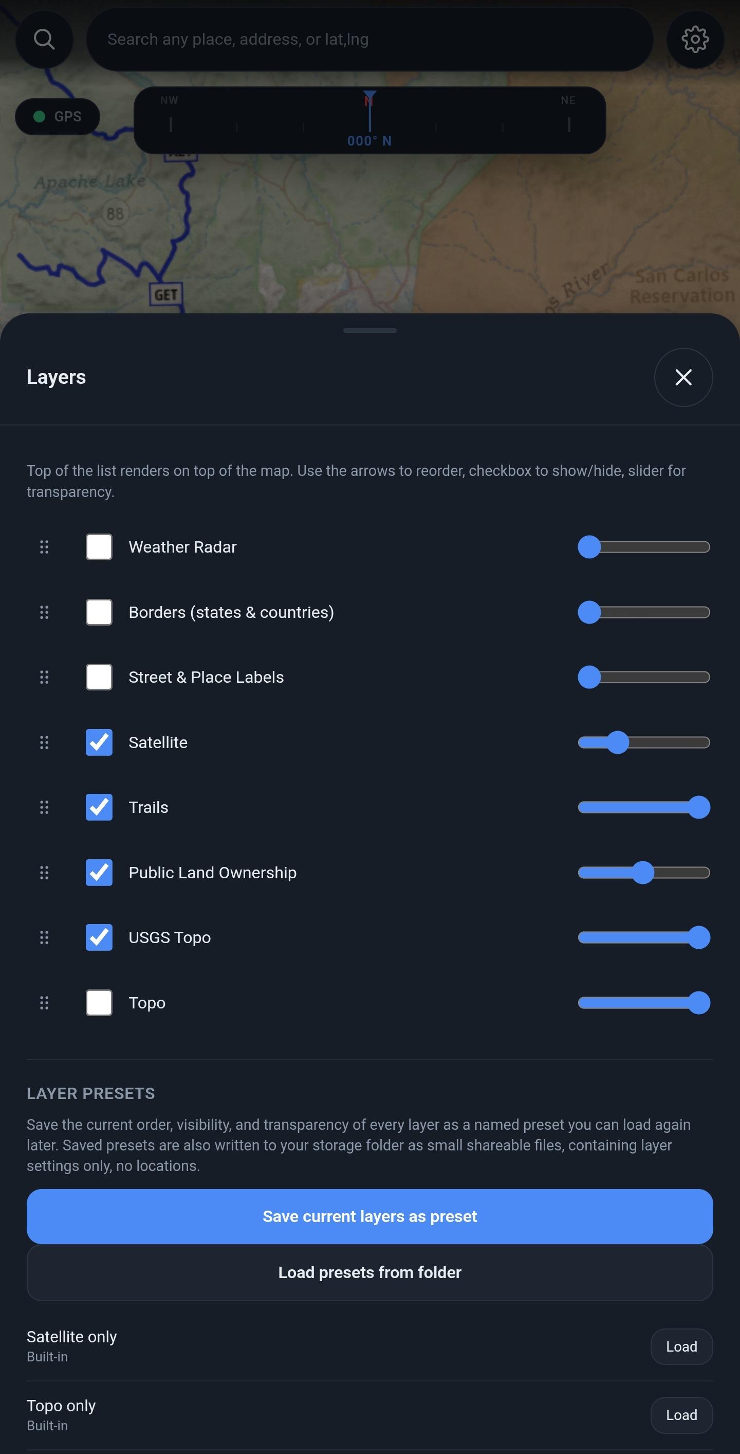 Screenshot of Datum