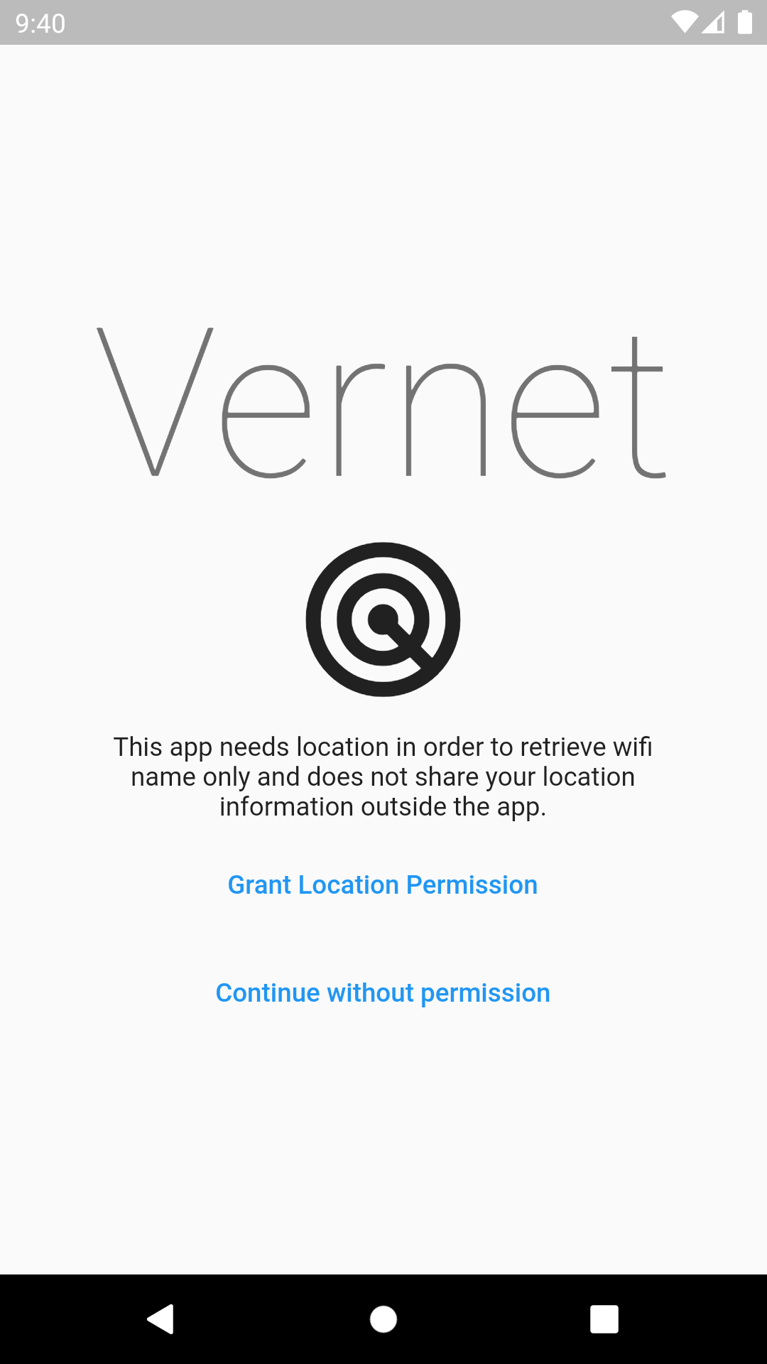 Screenshot of Vernet - Network Analyzer