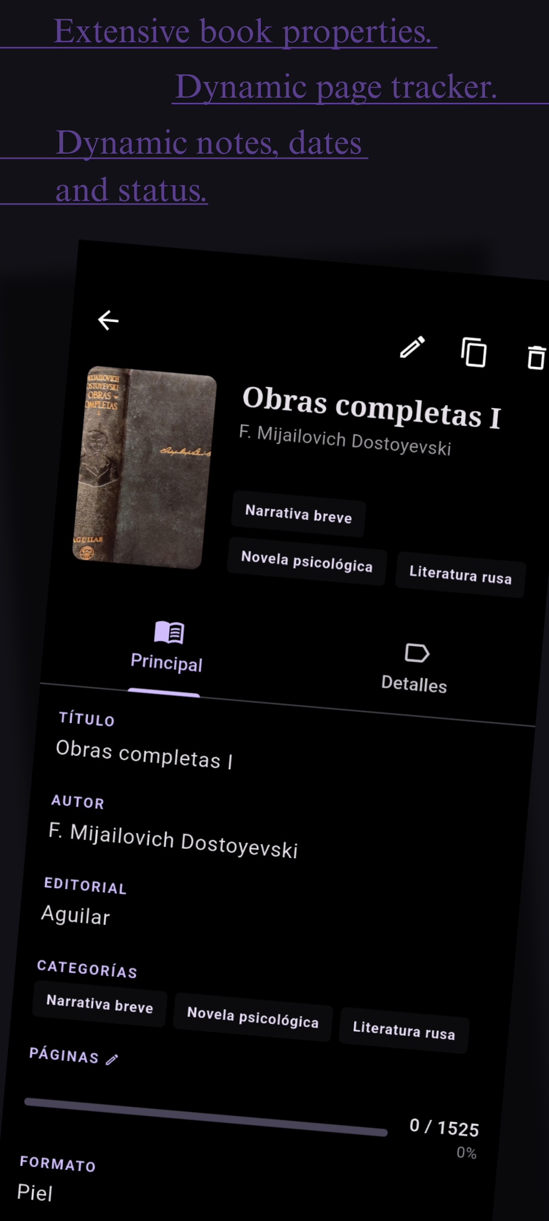 Screenshot of Openshelf