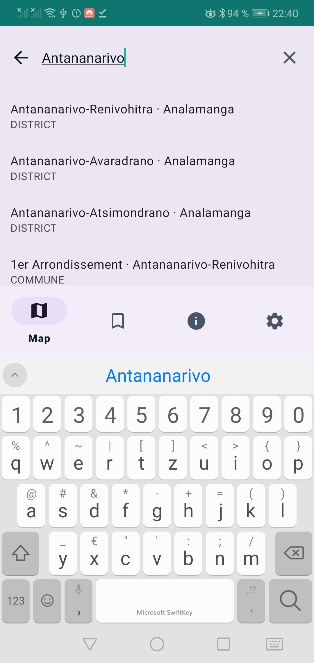 Screenshot of Adiresy