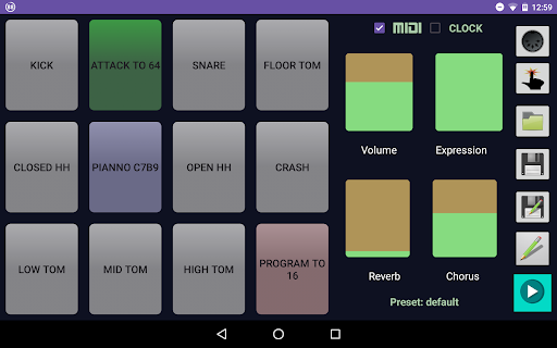 Screenshot of Midandpad