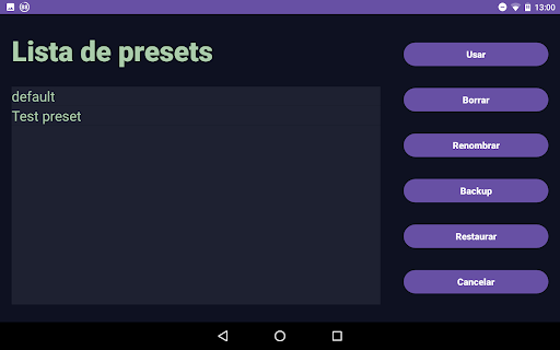 Screenshot of Midandpad